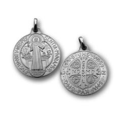 Médaille de Saint Benoît en Argent