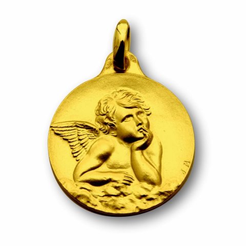 Médaille Ange de Raphael en or